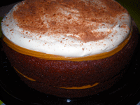 Chocolate caramel cake